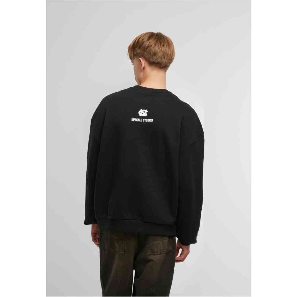 Mister Tee Upscale - North Carolina Bold Faced Oversize Pull ras du cou - Noir